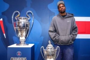 ?美记：杜兰特直接入股PSG 并将作为顾问参与潜在篮球扩张计划